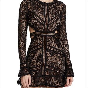 For love and lemons emerie cutout dress